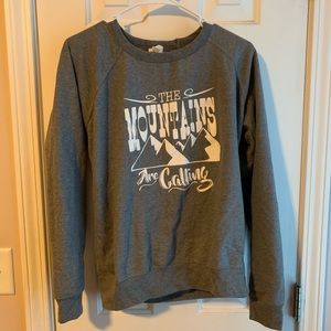 Pullover sweatshirt